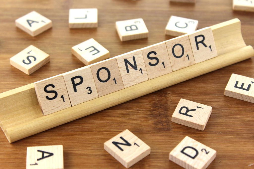 Napis sponsor